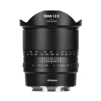 7Artisans 10mm f/2.8 Mark II Fisheye Lens (Canon EOS-R)