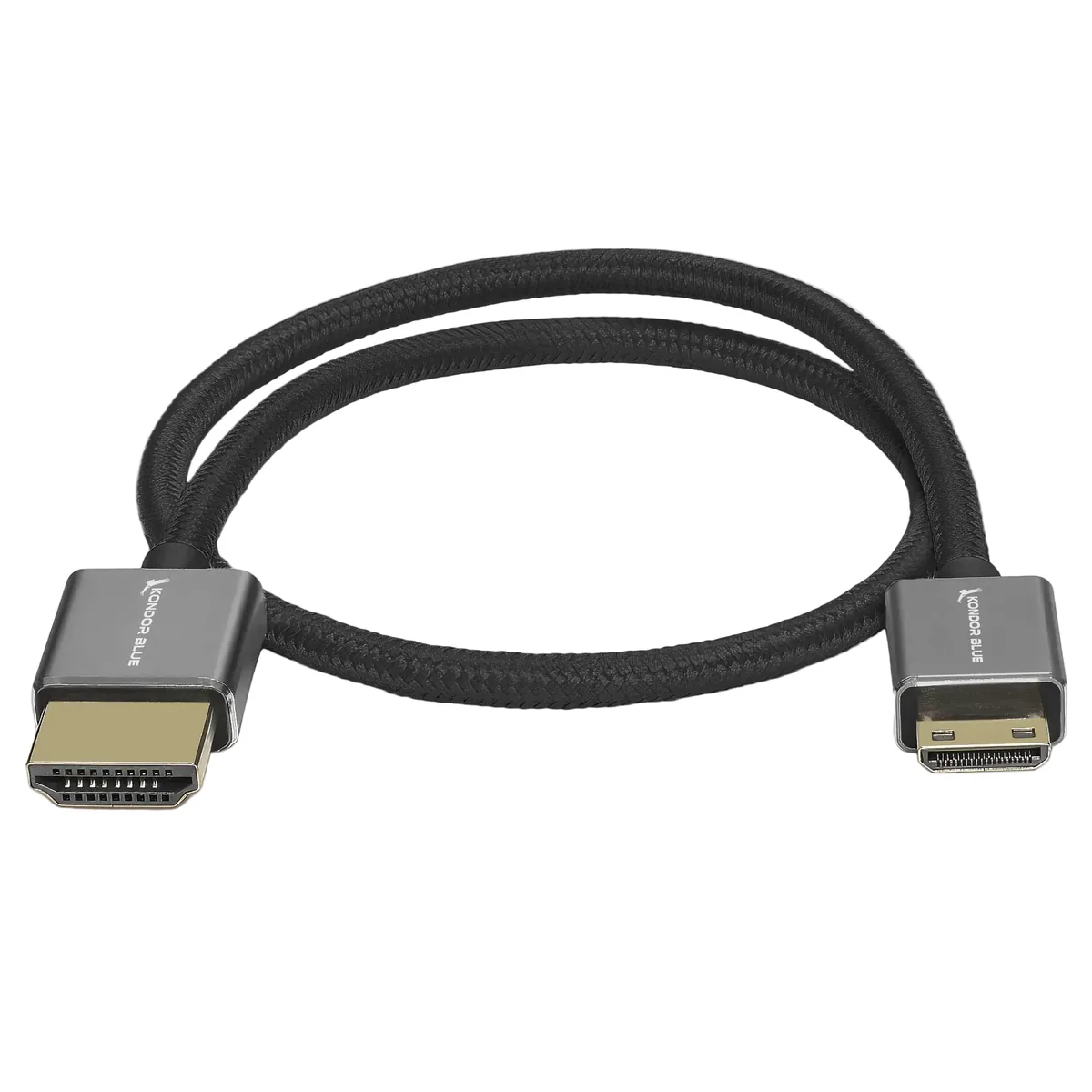 Kondor Blue High-Speed Mini-HDMI to HDMI Cable (Raven Black, 40cm)