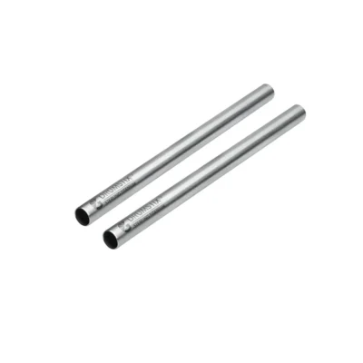 Bright Tangerine Drumstix 15mm Sterling Titanium Support Rods (9″, Pair)