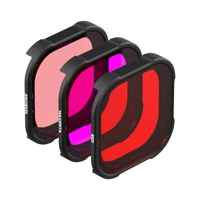 Polar Pro DiveMaster 3-Pack Filter Kit for GoPro HERO13/12/11/10/9 Black Protective Housing