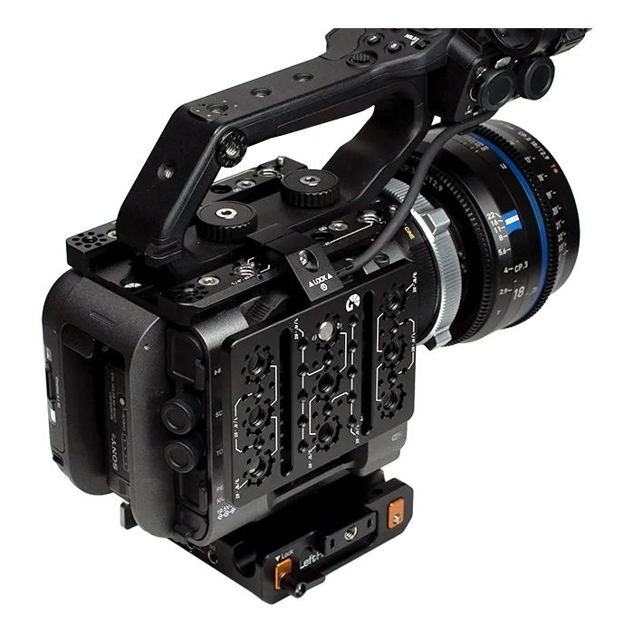 Bright Tangerine Cheese Plate for Sony FX6