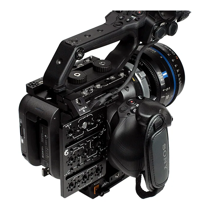 Bright Tangerine Cheese Plate for Sony FX6