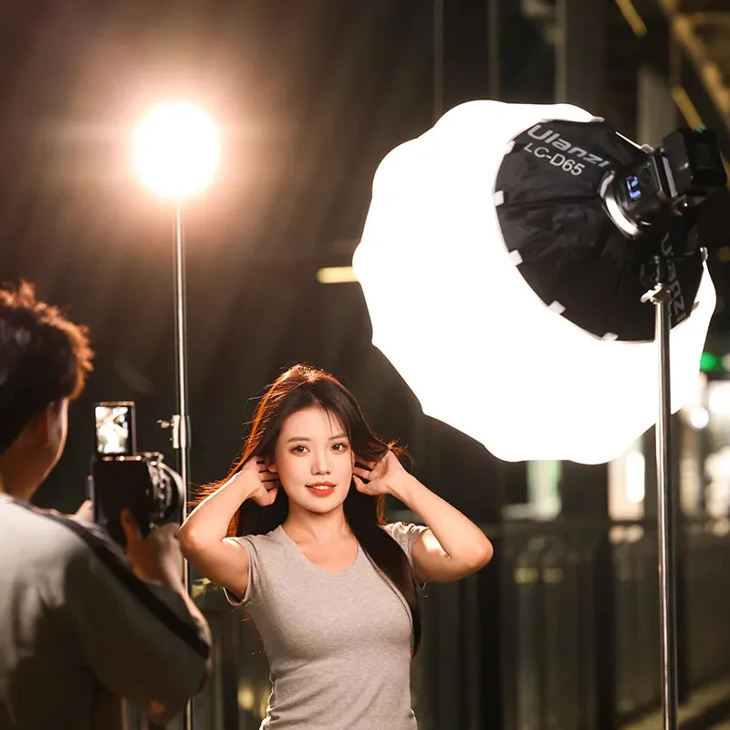 Ulanzi VL120Bi 120W Bi-Colour Video Light with AD-1 Power Adapter (V-Mount)