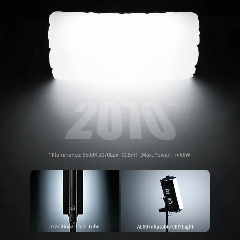 Ulanzi AL60 Inflatable Bi-Color LED Air Tube Light (0.5m)