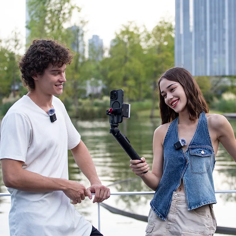 Ulanzi AM18 U-Mic 2-Person Wireless Microphone System for Cameras and Mobile Devices