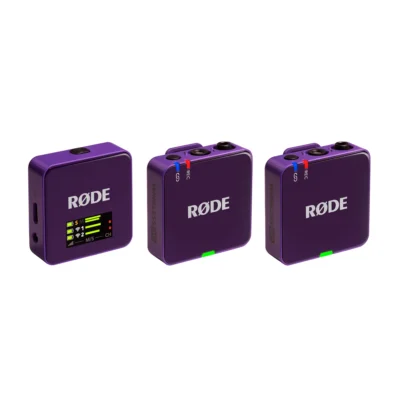 RODE Wireless GO Compact Wireless Microphone System (Gen 3, Purple)