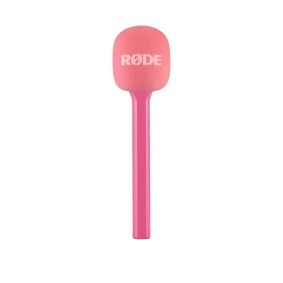 Rode Interview GO Handheld Mic Adapter for the Wireless GO (Pink)