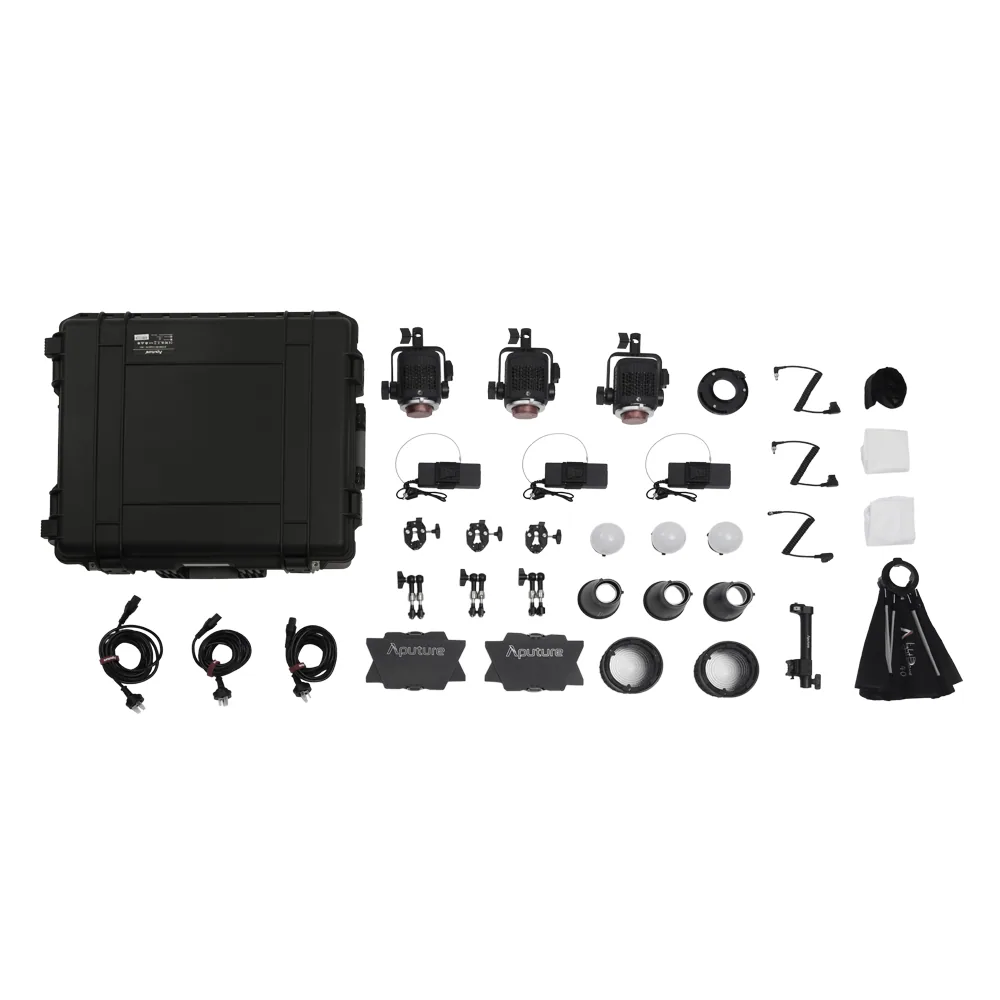 Aputure Storm 80c LED Monolight 3-Light Kit