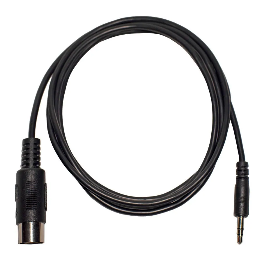 1010Music MIDI 3.5mm TRS to 5 pin DIN Cable (1.4m)