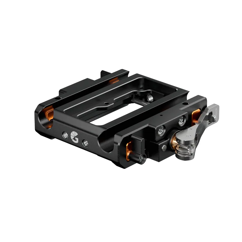 Bright Tangerine LeftField 3 15mm LWS Quick Release Baseplate Core