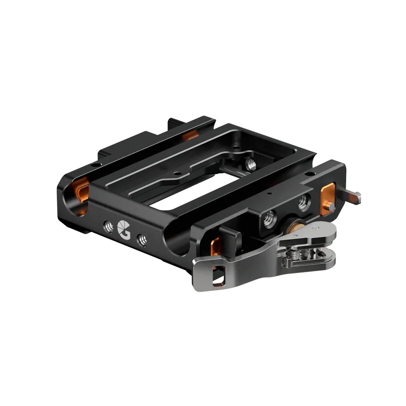Bright Tangerine LeftField 3 15mm LWS Quick Release Baseplate Core