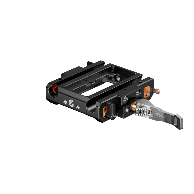 Bright Tangerine LeftField 3 15mm LWS Quick Release Baseplate Core