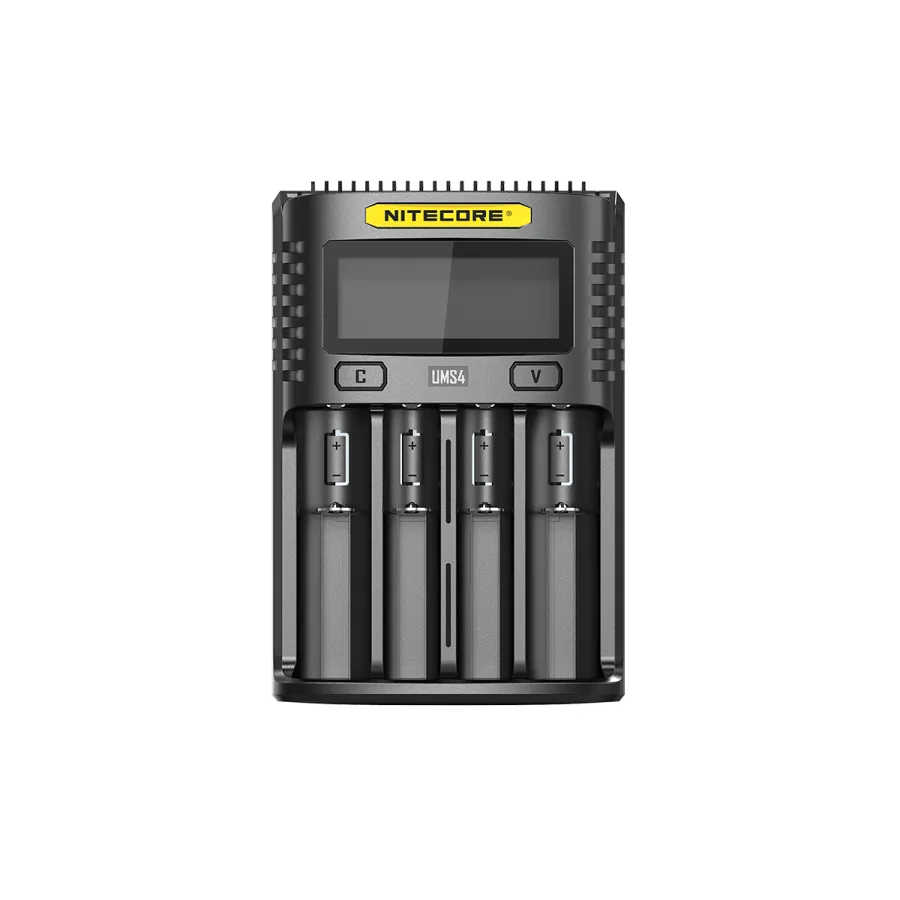Nitecore UMS4 Intelligent USB-C Four-Slot Superb Battery Charger
