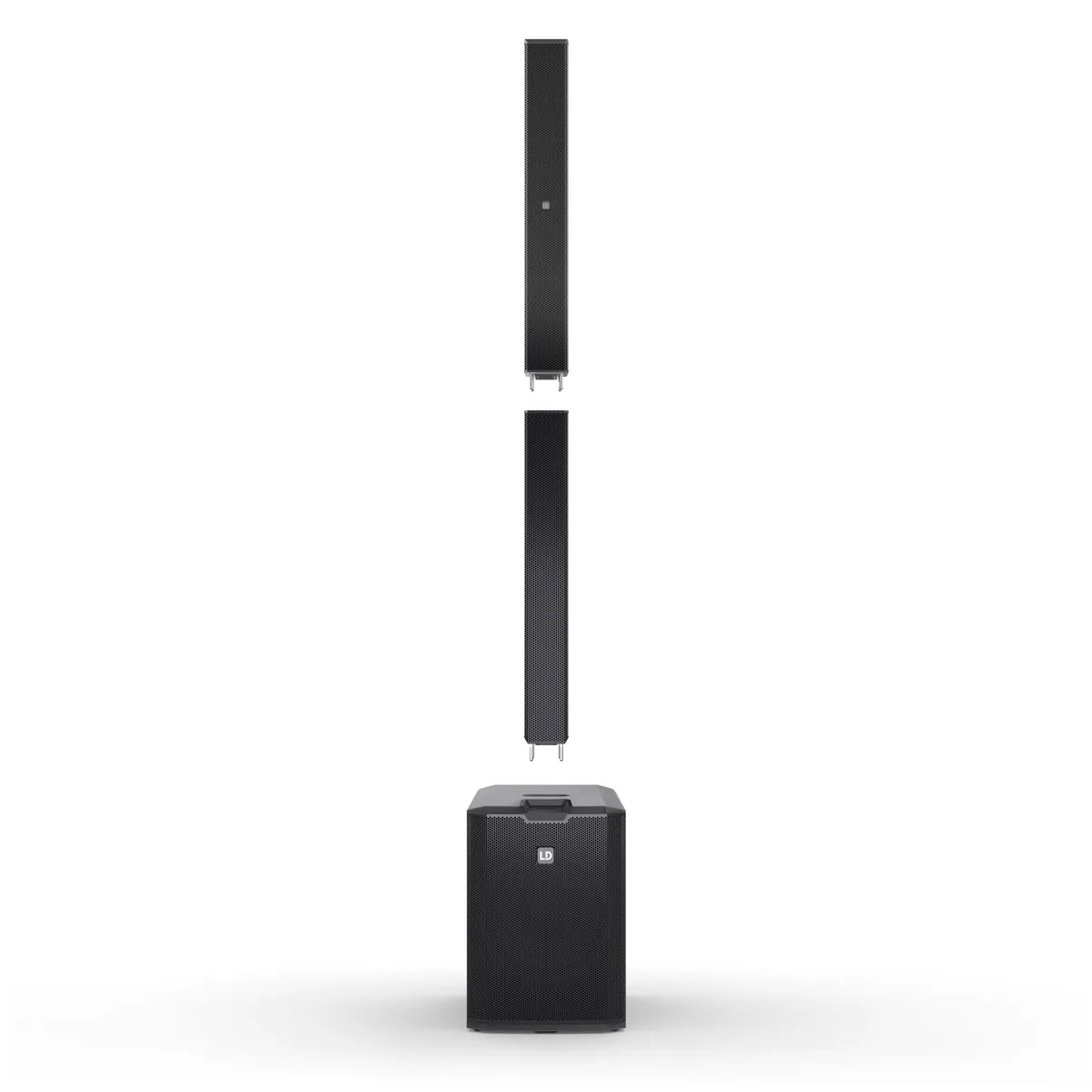LD Systems MAUI 28 G3 MIX Portable 2060W Powered Column PA System (Black)