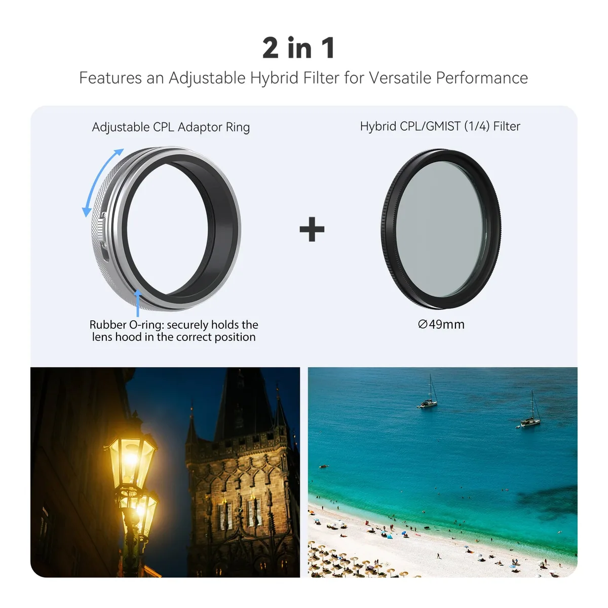Freewell Pro Lens Kit for FUJIFILM X100V/VI Cameras (Black)