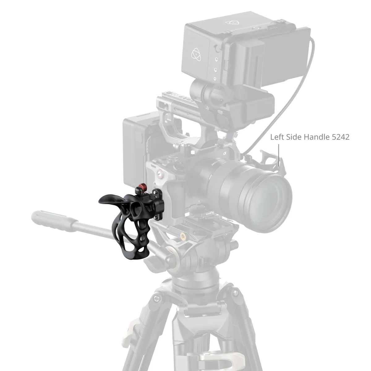 SmallRig 5243 “ImageGrip” Series Liquid Handle with NATO Clamp (Right Side)