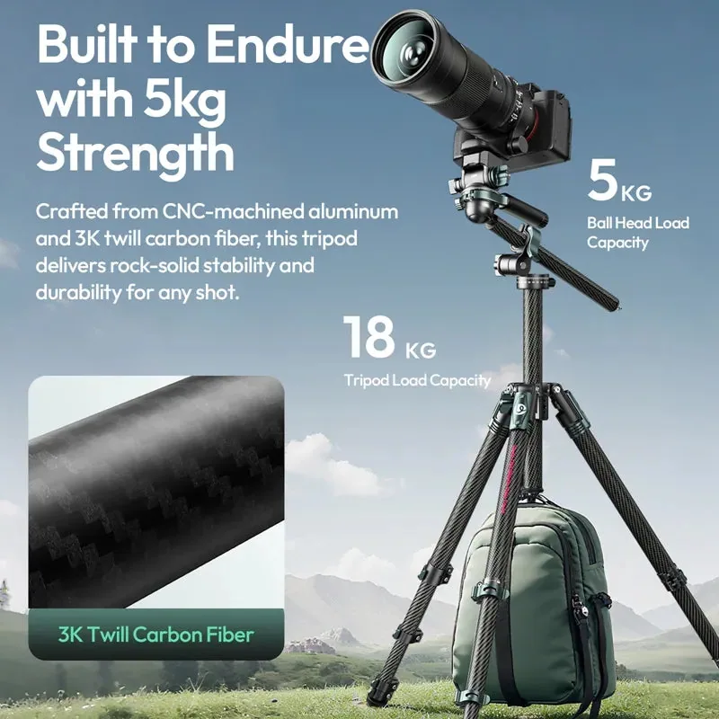 Ulanzi JJ06 GlideGo Travel Tripod