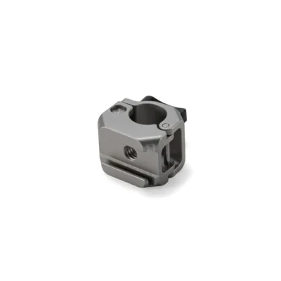 Tilta 15mm Rod Clamp Mounting Adapter with Cold Shoe (1/4″-20) (Titanium White)