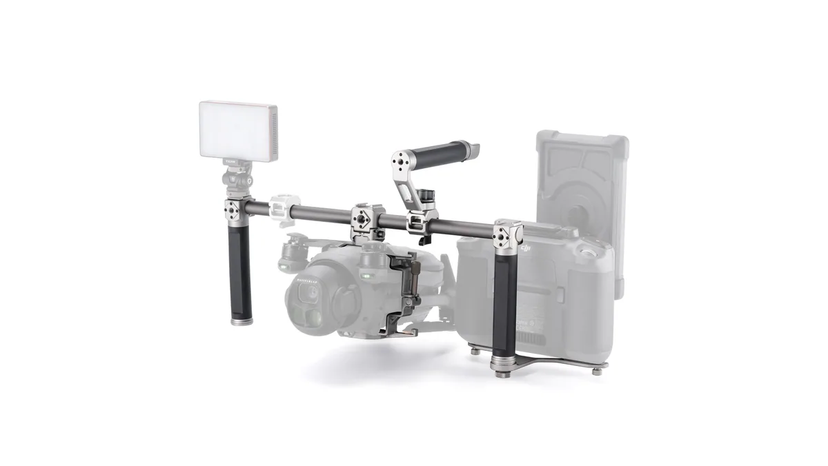 Tilta Handheld Support System for DJI Mavic 4 Pro (Titanium White)