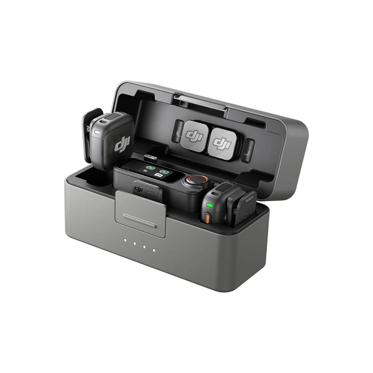 DJI Mic 3 Wireless Microphone (2 TX + 1 RX + Charging Case)