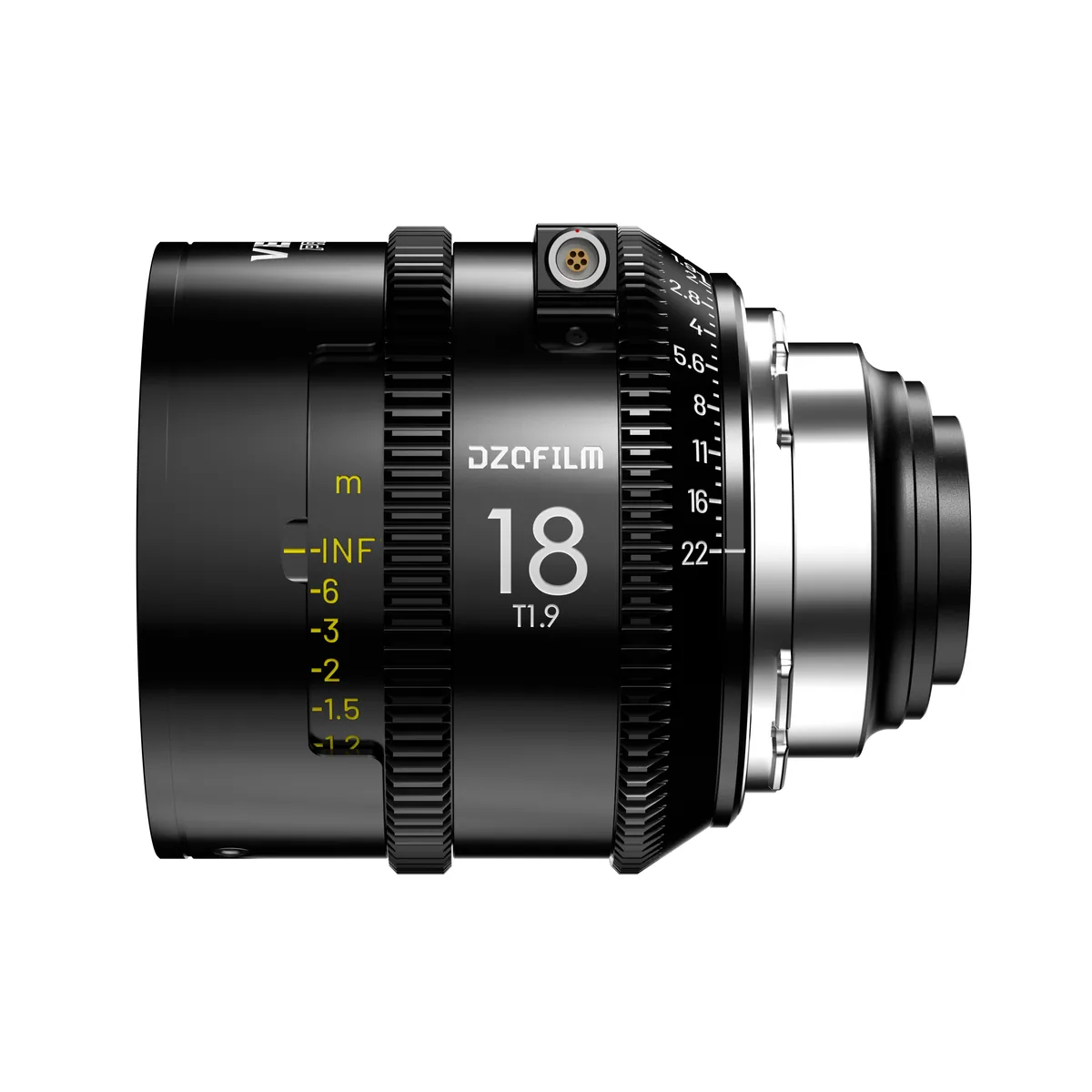 DZOFilm Vespid Prime2 18mm T1.9 Lens (PL Mount, Meters)