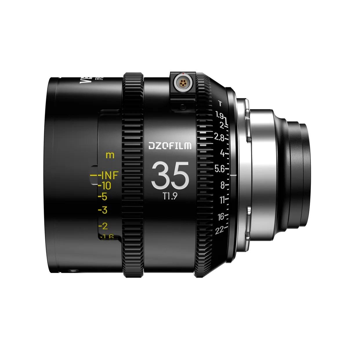 DZOFilm Vespid Prime2 35mm T1.9 Lens (PL Mount, Meters)