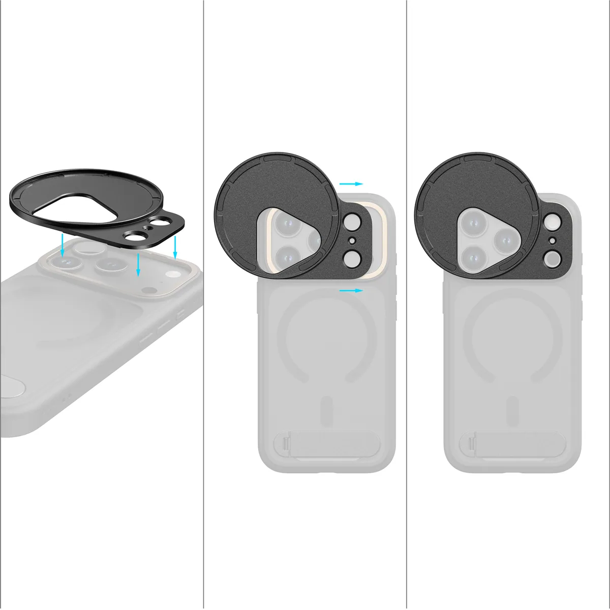 SmallRig 5547 FilMov Attachable Filter Adapter for iPhone 17 Pro (67mm)