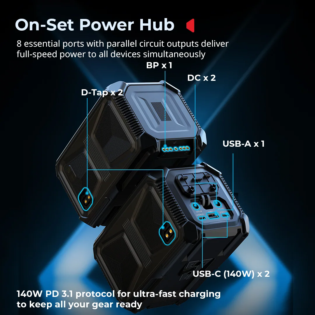 SmallRig 4985 X-Touch Smart Triple-Proof V-Mount Battery X221
