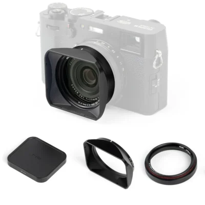 NiSi JetMag Pro Lens Hood Kit for Fuji X100 Series (Black)
