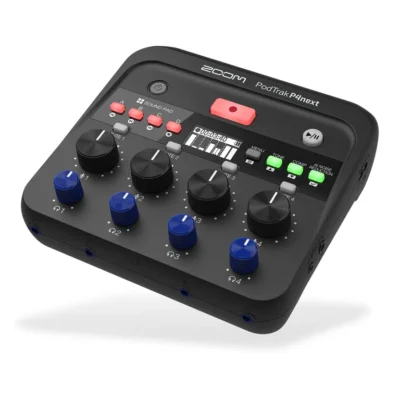 Zoom PodTrak P4next Portable Multitrack Podcast Recorder