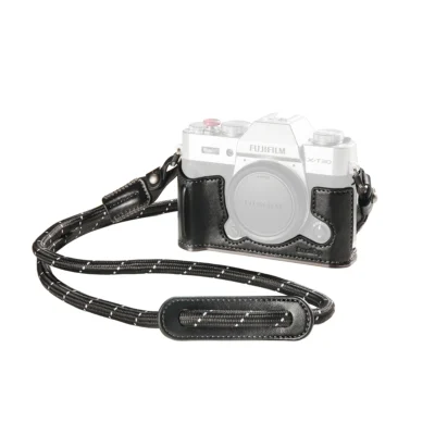 SmallRig 5669 Leather Half Case Kit for FUJIFILM X-T30 / X-T30 II / X-T30 III (Black)