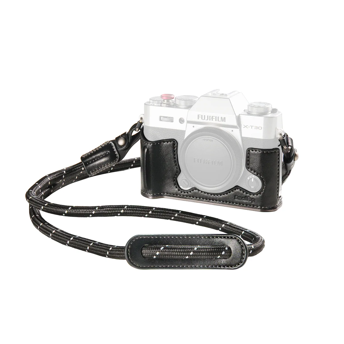 SmallRig 5669 Leather Half Case Kit for FUJIFILM X-T30 / X-T30 II / X-T30 III (Black)