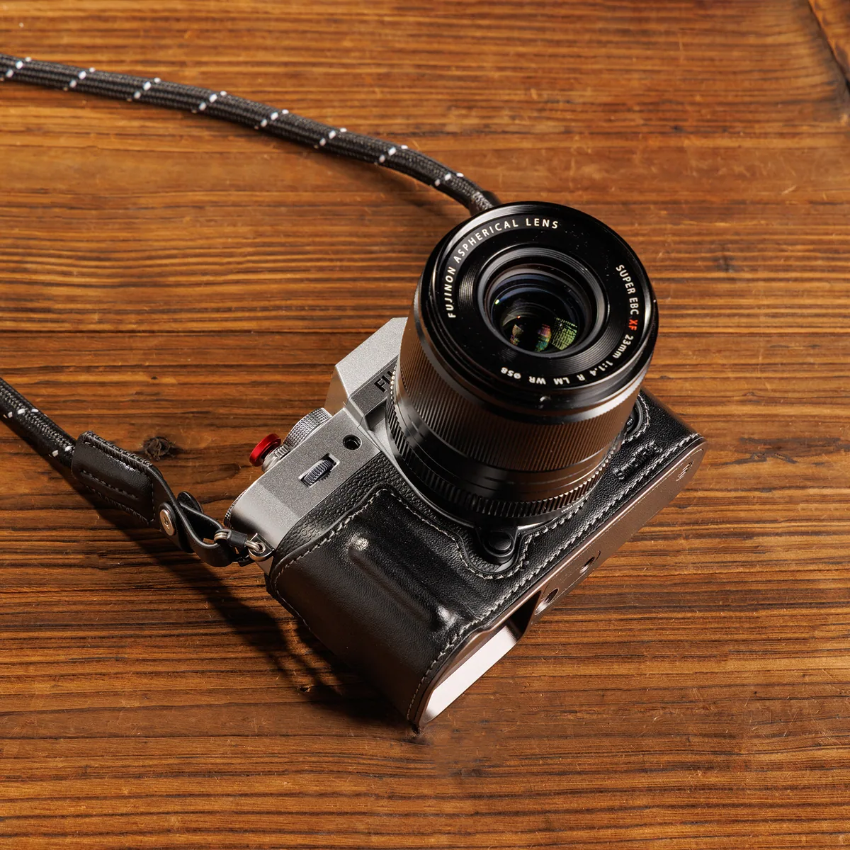 SmallRig 5669 Leather Half Case Kit for FUJIFILM X-T30 / X-T30 II / X-T30 III (Black)