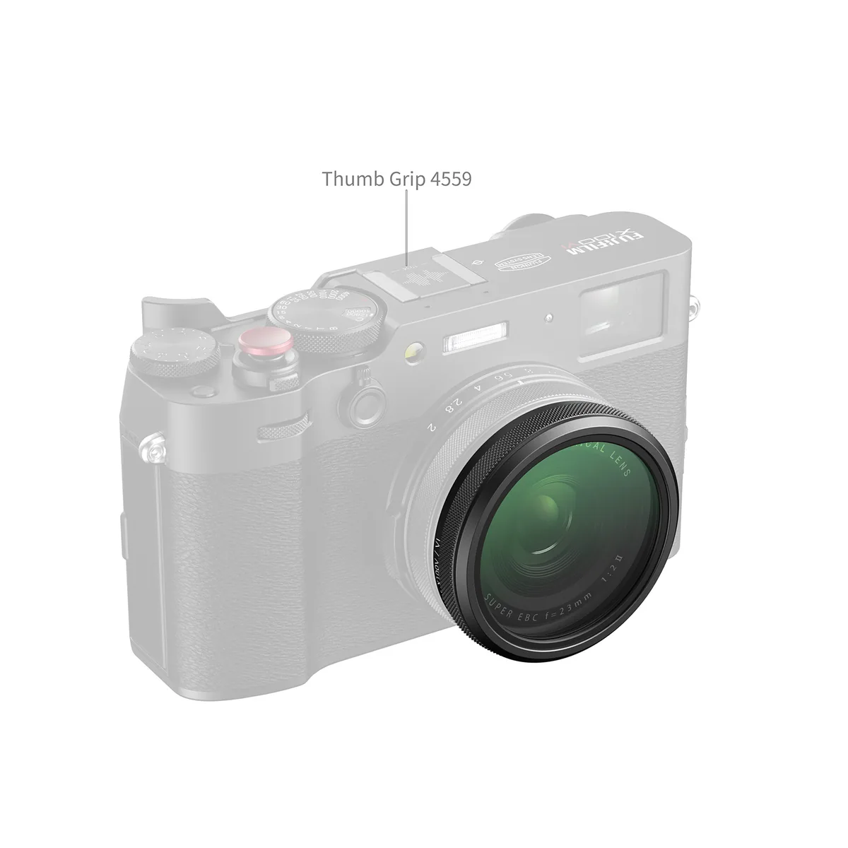 SmallRig 5852 UV Filter for FUJIFILM X100VI / X100V (Black)