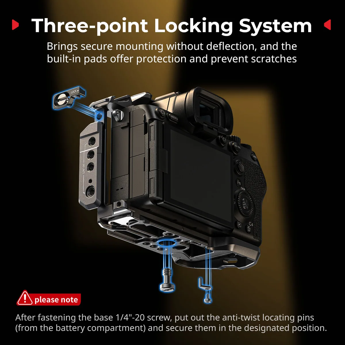 SmallRig 6026 Advanced Cage Kit for Sony Alpha 7 V / 7R V / 7 IV