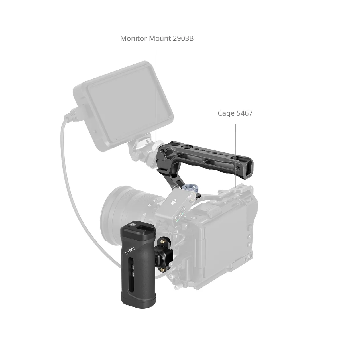 SmallRig 5949 Mini Side and Top Handle Kit