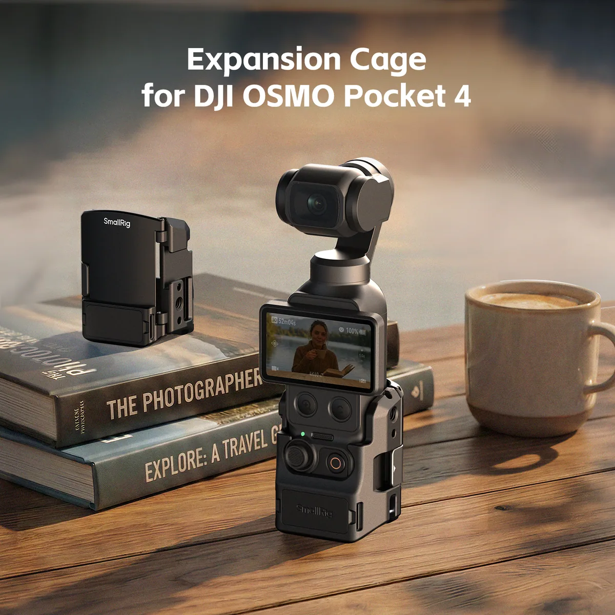 SmallRig 6002 Cage for DJI Osmo Pocket 3/4 (Basic Edition)
