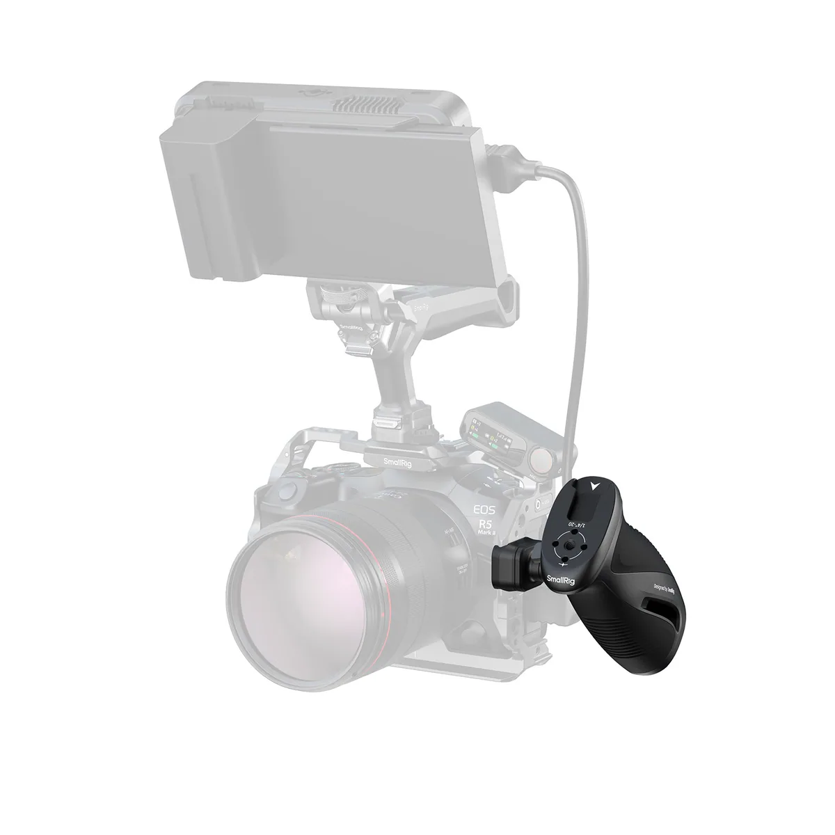 SmallRig 6405 Rotating Side Handle with “HawkLock” H21 Quick Release NATO Clamp