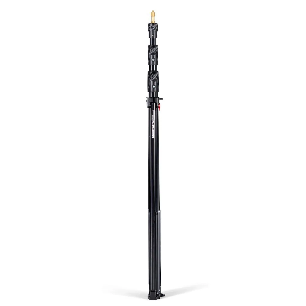 Manfrotto Alu Ranker Air-Cushioned Light Stand (2.7m, Black)