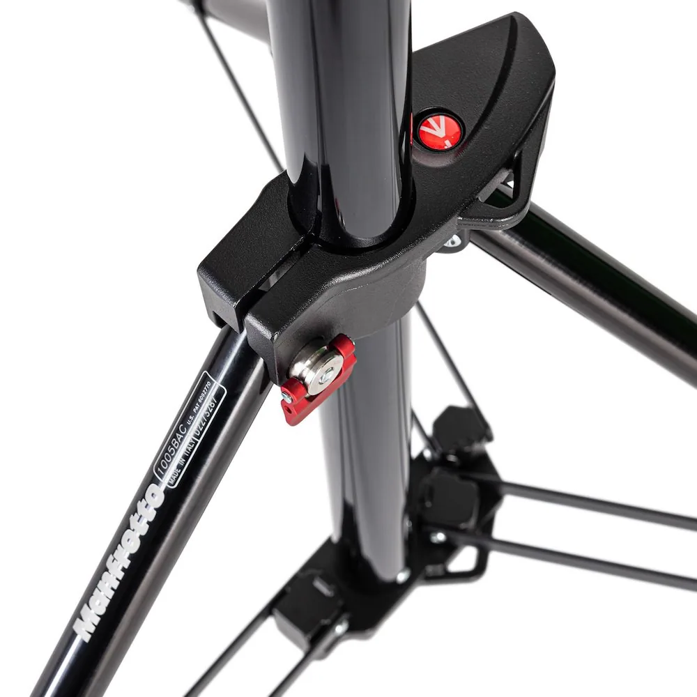 Manfrotto Alu Ranker Air-Cushioned Light Stand (2.7m, Black)