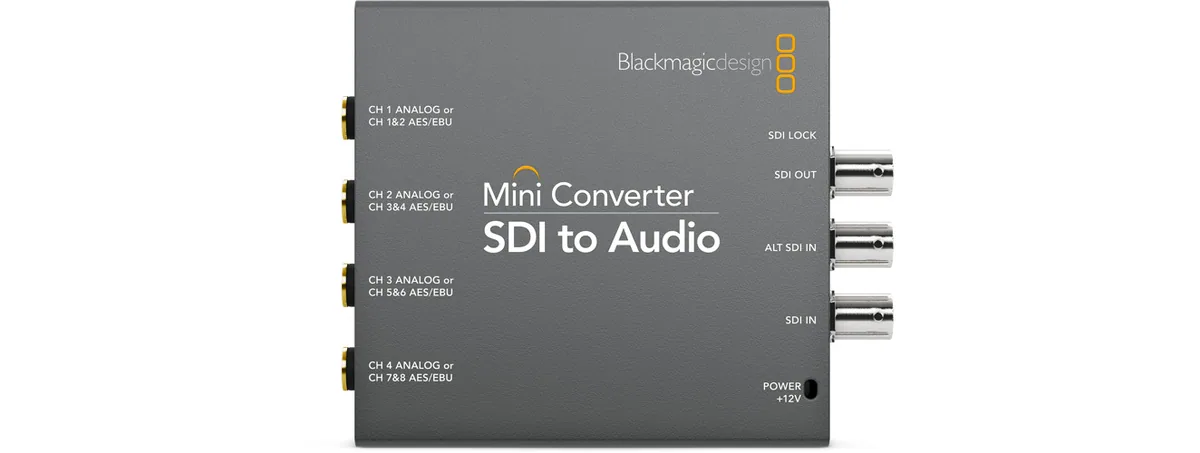 Blackmagic Design Mini Converter – SDI to Audio