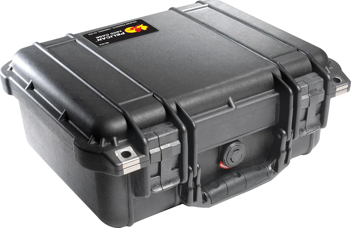 Pelican 1400 Case (Black, No Foam)