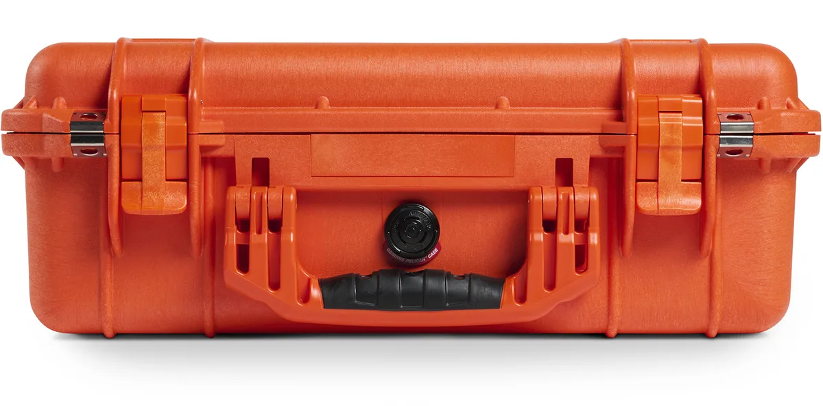 Pelican 1500 Case (Orange, No Foam)