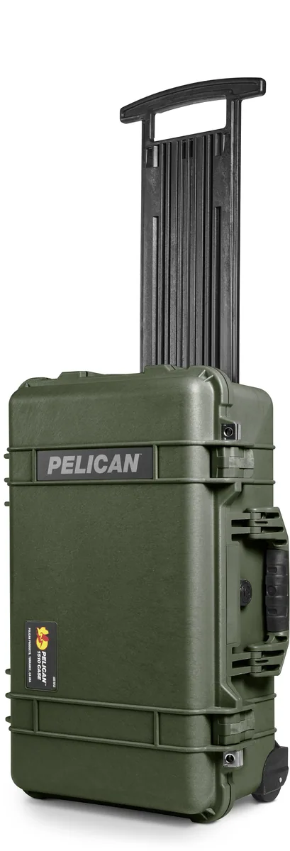 Pelican 1510 Carry on Case without Foam (Olive Drab Green)