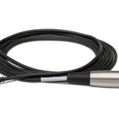 Hosa XVM-101F 3.5mm Stereo Male to 3-pin XLR Female Angled Cable (0.3m)