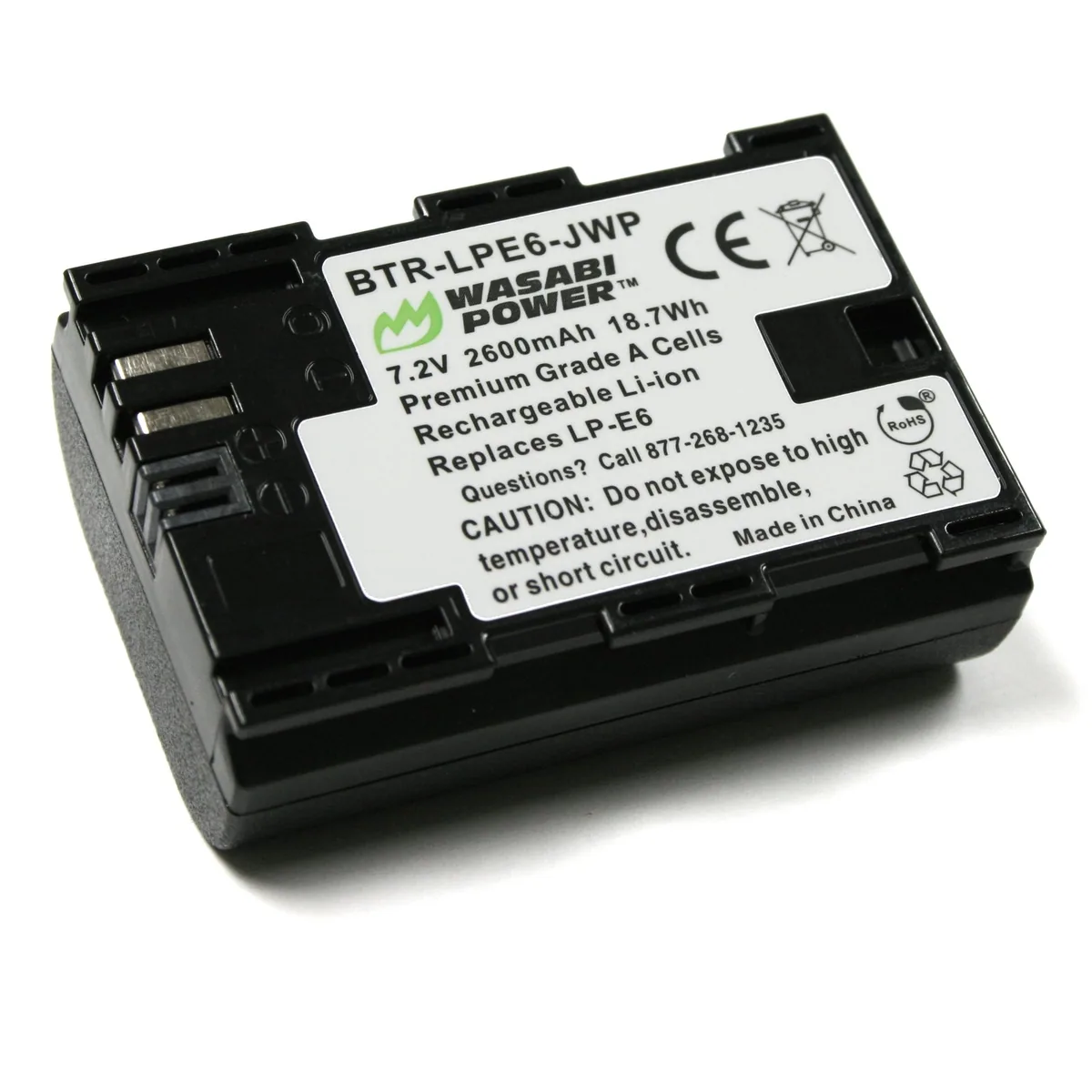 Wasabi Power Battery – Canon LP-E6 type