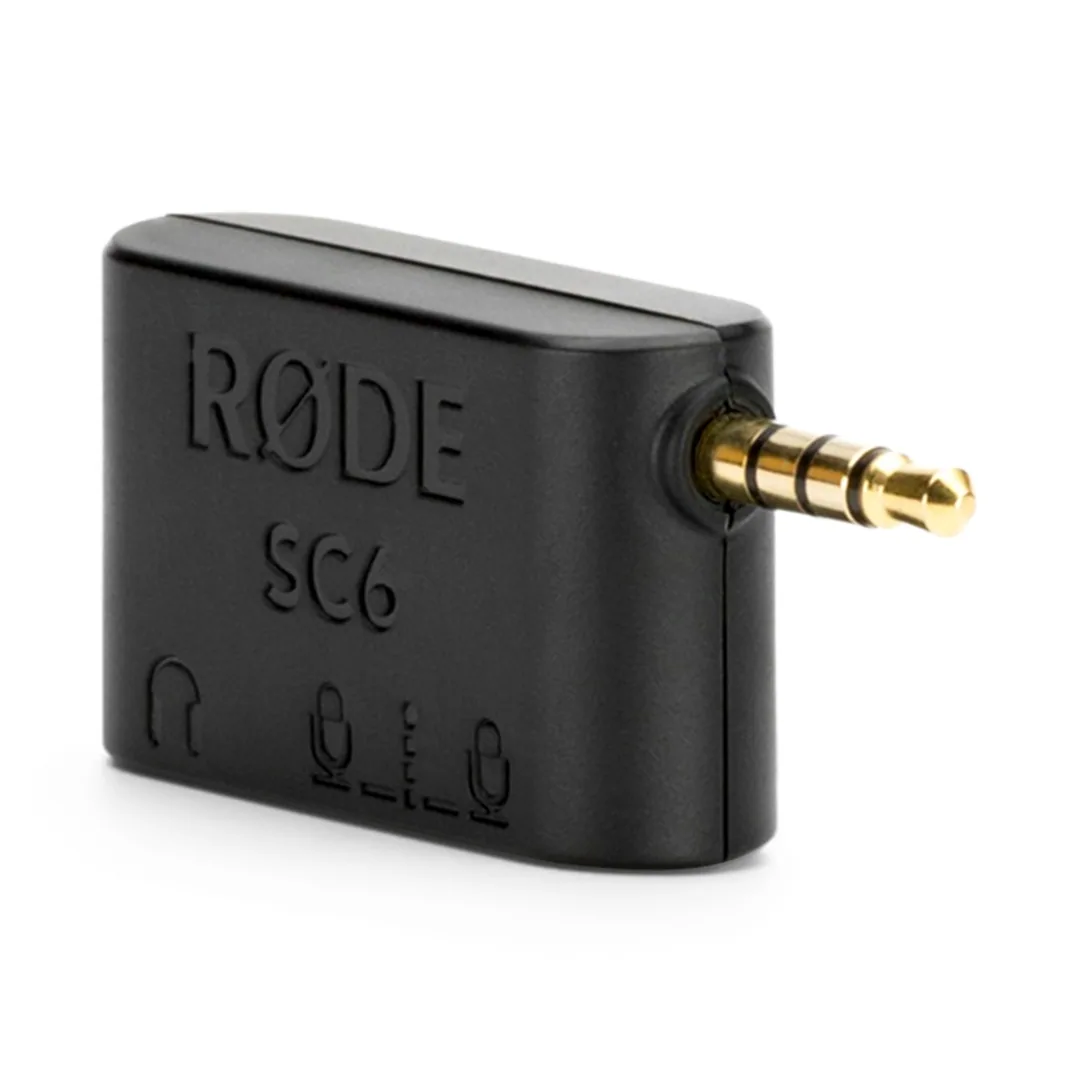 Rode SC6 Dual TRRS Input and Headphone Output for Smartphones