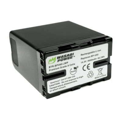 Wasabi Power Battery for Sony BP-U60