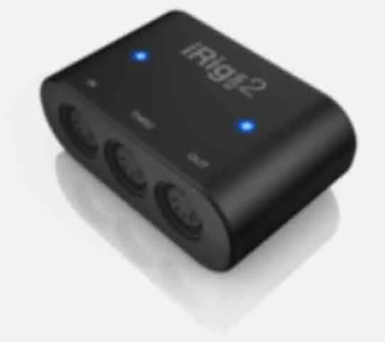 IK Multimedia iRig MIDI 2 Portable MIDI Interface for iOS, Mac, and PC