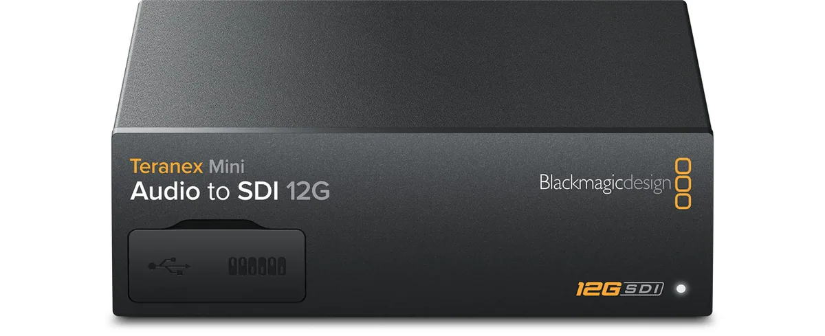 Blackmagic Design Teranex Mini Audio to SDI 12G Converter